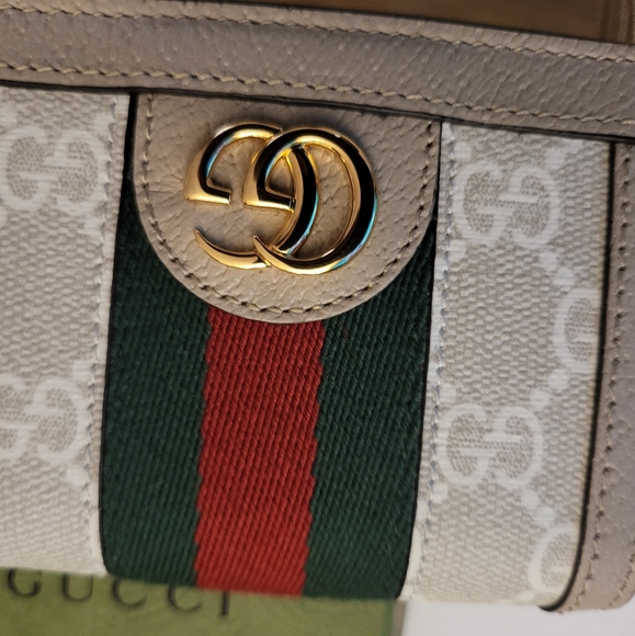 Authentic Gucci Ophidia Card Case. - Picture 7 of 11